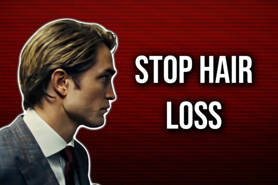 how to ACTUALLY stop hair loss as a guy